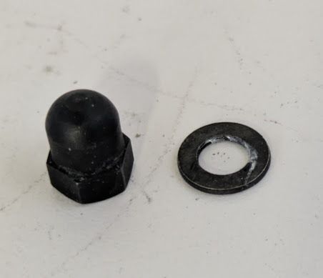 FERRARI 360 fuel tank GAS CAP  HINGE NUT 14084111