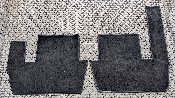 FERRARI  456M REAR FLOOR MAT SET PLAIN