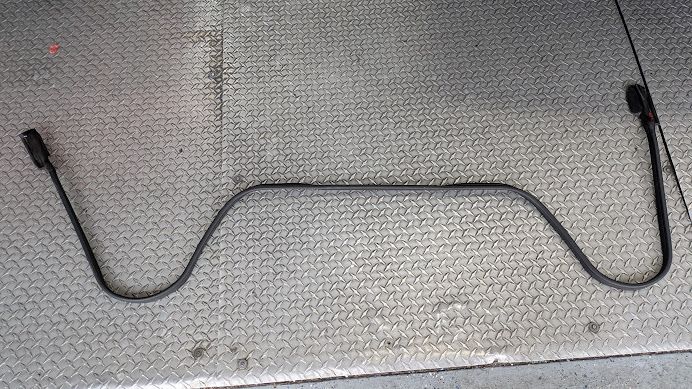 FERRARI 360 SPIDER PARTS CAPOTE CONVERTIBLE TOP REAR SEAL 66460800