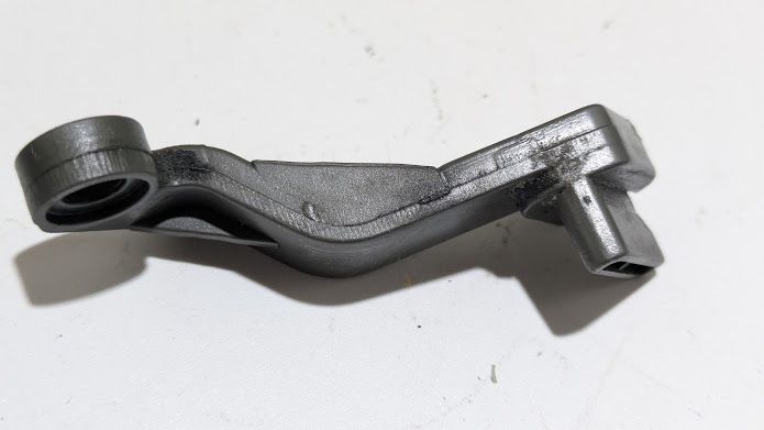 FERRARI 360 F430 SPIDER PARTS  RIGHT CAPOTE CONVERTIBLE TOP FLAP COVER LINK 66684900