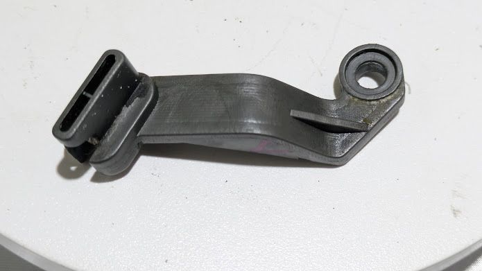 FERRARI 360 F430 SPIDER PARTS  LEFT CAPOTE CONVERTIBLE TOP FLAP COVER LINK 66458700
