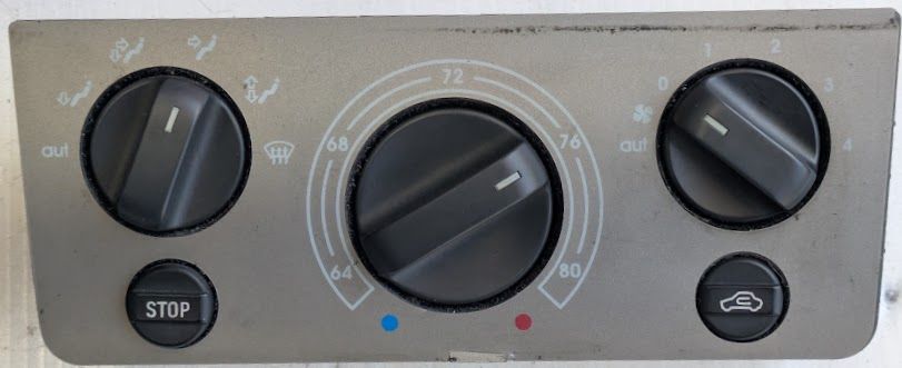 FERRARI 456M AIR CONDITIONING CONTROL UNIT AT DASH 65433400