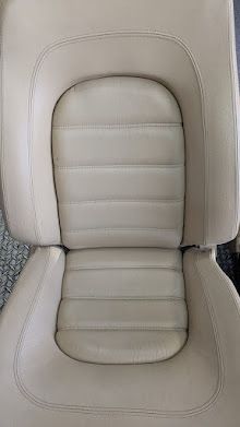 FERRARI  456M FRONT SEAT SET ON CREAM WITH TRACKS 65832126