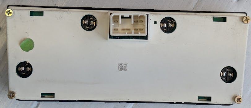 FERRARI 456M AIR CONDITIONING CONTROL UNIT AT DASH 65433400