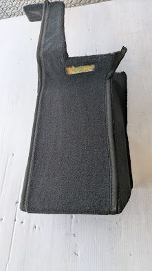 Ferrari 360 spider floor LEFT side cover on black 65072490