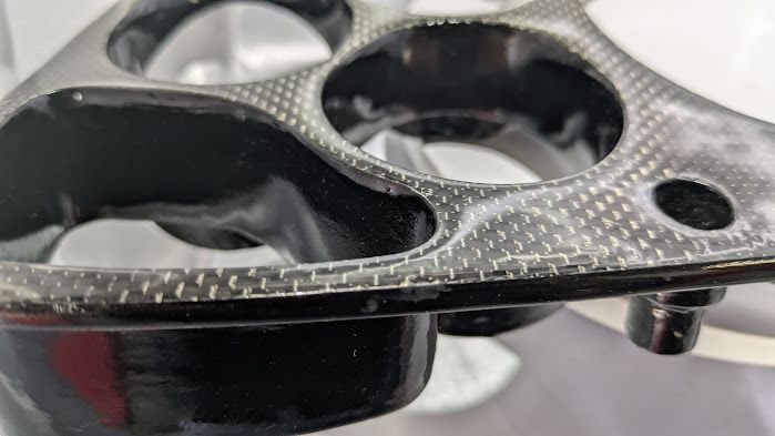 FERRARI 360 SPIDER MODENA INSTRUMENT CLUSTER CARBON FACE 186383