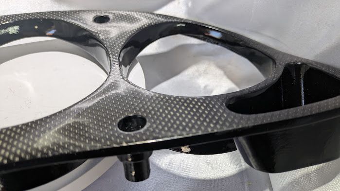 FERRARI 360 SPIDER MODENA INSTRUMENT CLUSTER CARBON FACE 186383