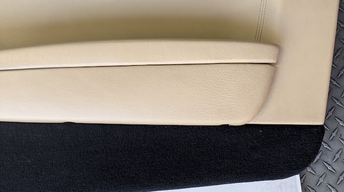 FERRARI 456M  LEFT AND RIGHT DOOR  PANEL BLACK AND CREAM