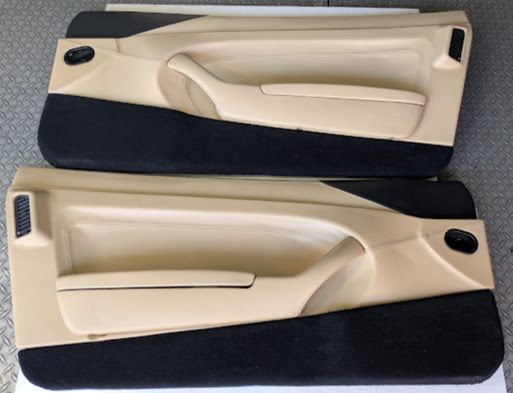 FERRARI 456M  LEFT AND RIGHT DOOR  PANEL BLACK AND CREAM