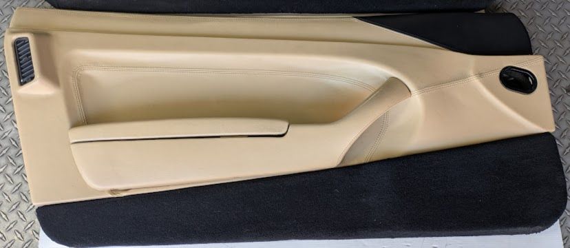FERRARI 456M  LEFT AND RIGHT DOOR  PANEL BLACK AND CREAM