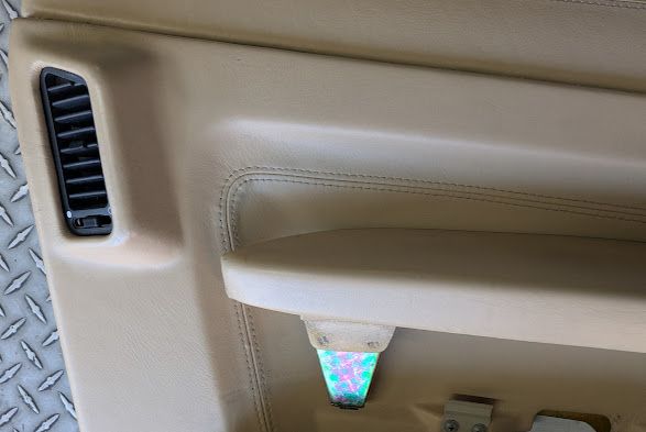 FERRARI 456M  LEFT AND RIGHT DOOR  PANEL BLACK AND CREAM