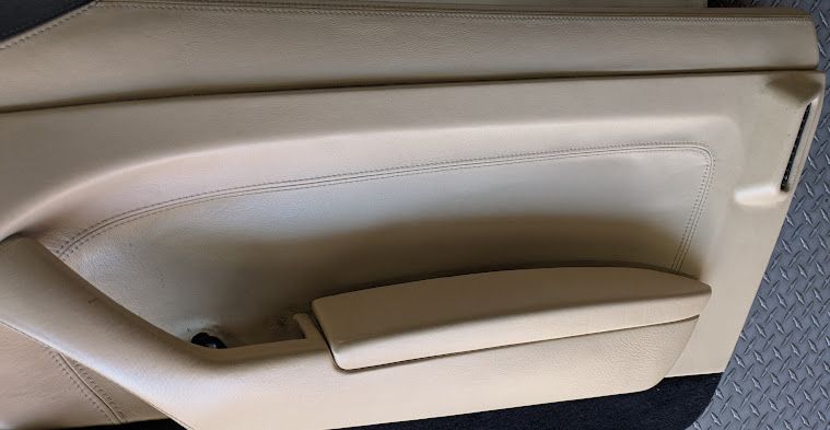FERRARI 456M  LEFT AND RIGHT DOOR  PANEL BLACK AND CREAM