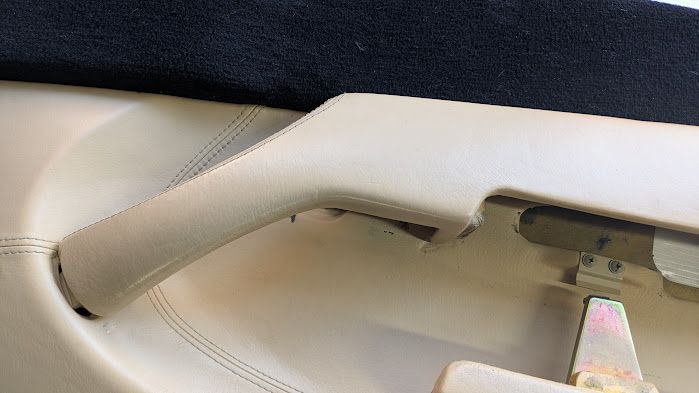 FERRARI 456M  LEFT AND RIGHT DOOR  PANEL BLACK AND CREAM