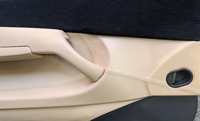 FERRARI 456M  LEFT AND RIGHT DOOR  PANEL BLACK AND CREAM