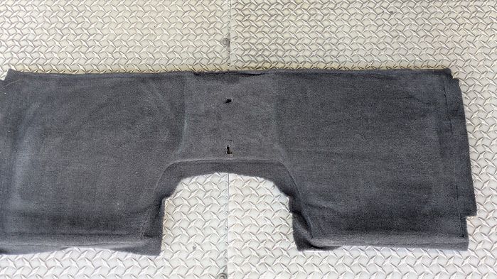FERRARI 360 SPIDER PARTS REAR ENGINE PARTITION CARPET 65788890 BLACK