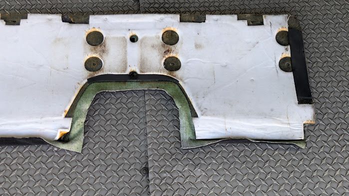 FERRARI 360 SPIDER PARTS REAR ENGINE PARTITION CARPET 65788890 BLACK
