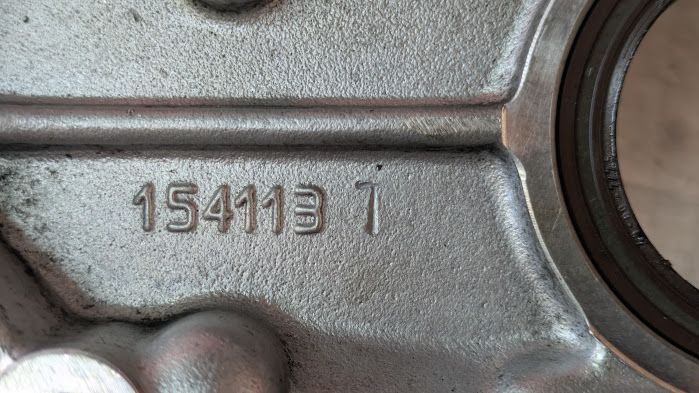 FERRARI 360 SPIDER MODENA ENGINE MOTOR FRONT COVER 169754