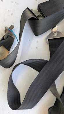 67 to 80 Rolls Royce Silver Shadow REAR seat belt SET USA