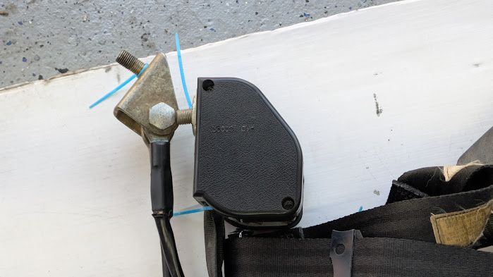 67 to 80 Rolls Royce Silver Shadow REAR seat belt SET USA