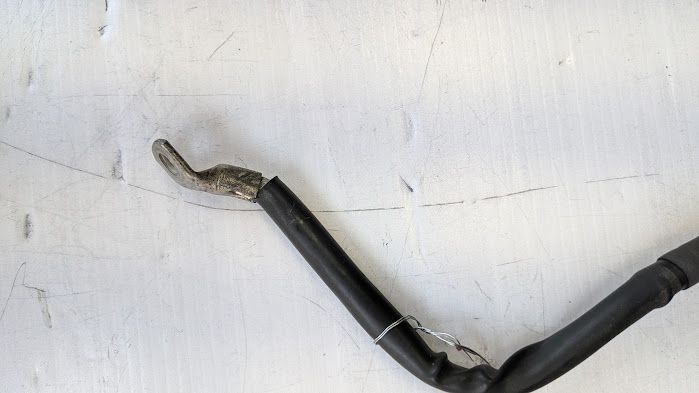 FERRARI 456M GTA GROUND CABLE  AT BELL HOUSING 155918
