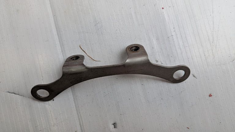 FERRARI 456M AIR CONDITIONING compressor  INSULATING SHEILD BRACKET 165490