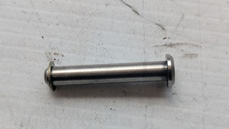 FERRARI 360 SPIDER PARTS CAPOTE CONVERTIBLE TOP FRONT CENTER CYLINDER pin