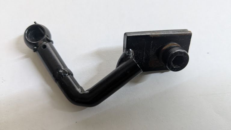 FERRARI 360 F430 SPIDER PARTS  CAPOTE CONVERTIBLE TOP LEFT PIVOT LEVER   66689700