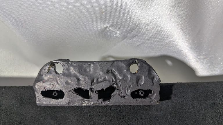 FERRARI 360 SPIDER PART SUN VISOR PASSENGER RIGHT BLACK SUEDE 65781800