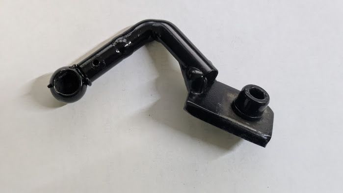 FERRARI 360 F430 SPIDER PARTS  CAPOTE CONVERTIBLE TOP RIGHT LEVER SHAFT  66689800
