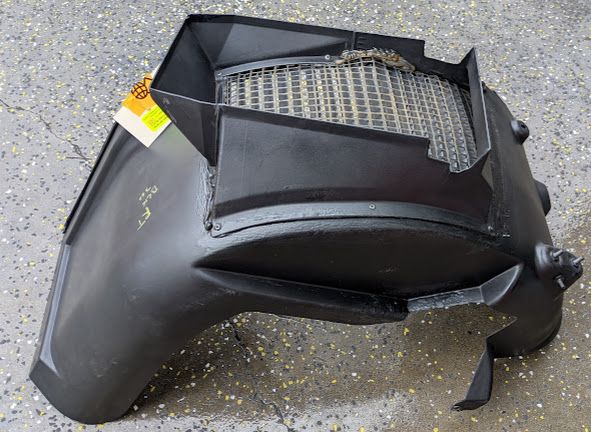 FERRARI 360 SPIDER PARTS  RIGHT REAR FORWARD WHEEL MUD COVER 65060000