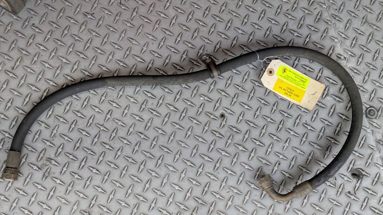 FERRARI PART 456M GTA TRANSMISSION COOLER HOSE RETURN LONG 177413