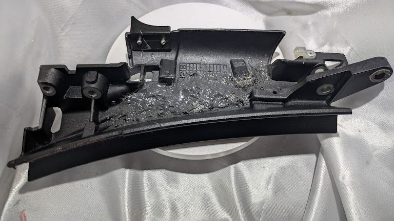 FERRARI 360 SPIDER PARTS CAPOTE CONVERTIBLE TOP front SECTION LH