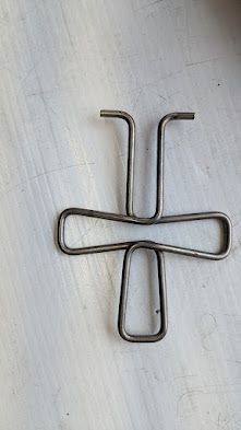 FERRARI 456M PARTS rear brake PAD CLIP 152956 SPRING img