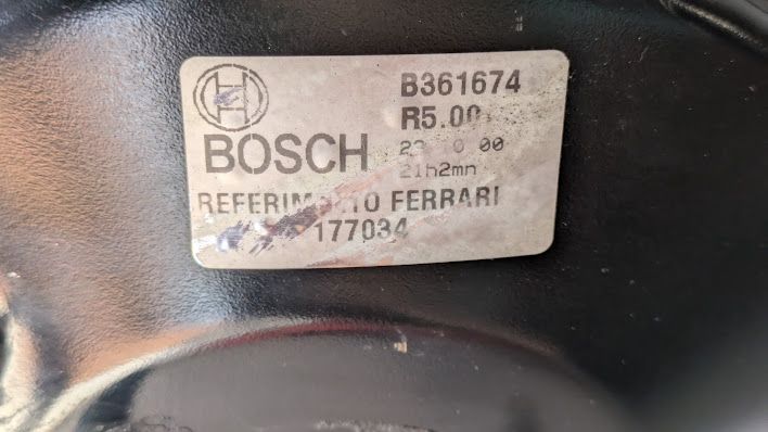 FERRARI 456M PARTS BRAKE BOOSTER 177034 B