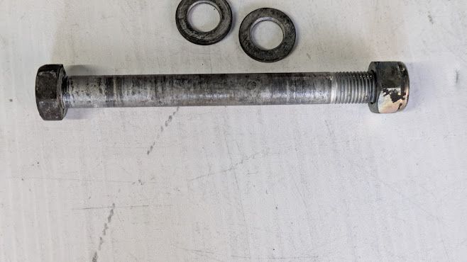 FERRARI PART   456  FRONT SHOCK  ABSORBER LOWER BOLT 15540921