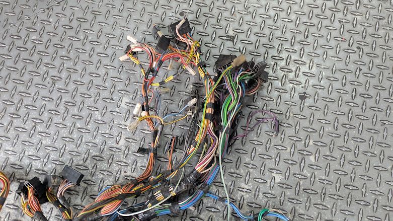 65 to 80 ROLLS ROYCE SILVER SHADOW II UNDER DASH WIRING HARNESS