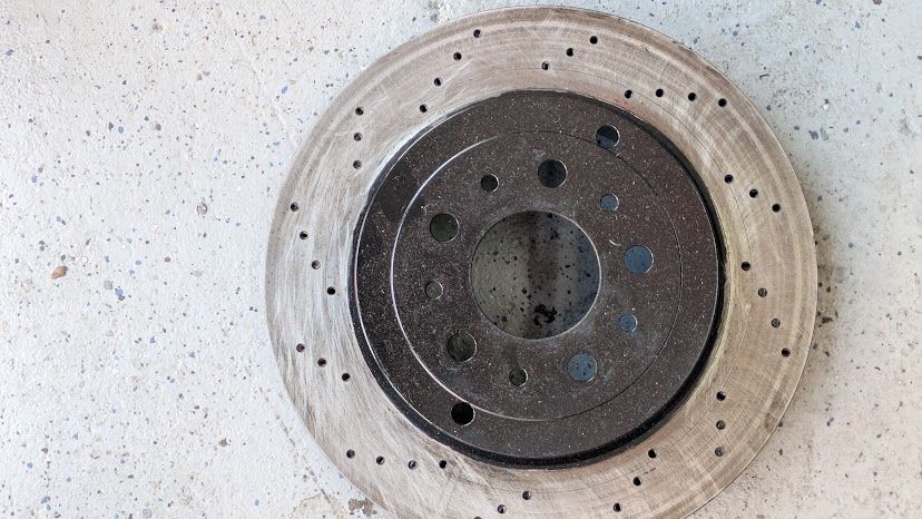 FERRARI 456M PARTS REAR brake DISC ROTORS  193152