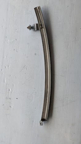 FERRARI 456 RIGHT DOOR ROLL UP GLASS REAR GUIDE 63786500