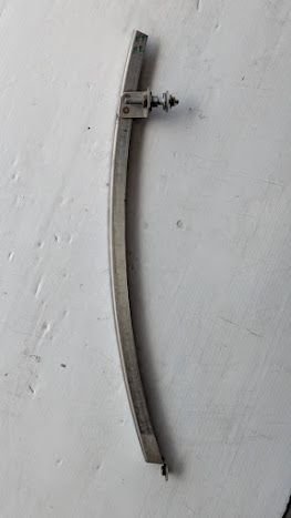 FERRARI 456 RIGHT DOOR ROLL UP GLASS REAR GUIDE 63786500