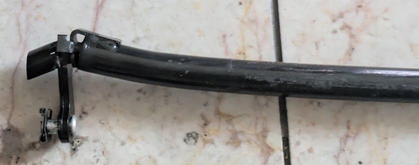 FERRARI 360 F430 SPIDER PARTS CAPOTE CONVERTIBLE CENTER CROSS BOW