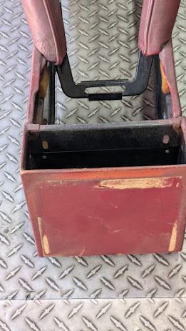 ROLLS ROYCE SILVER SHADOW I PART CENTER CONSOLE RED