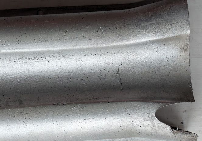 FERRARI 456M GTA EXHAUST SHIELD ABOVE PROP SHAFT 65649300
