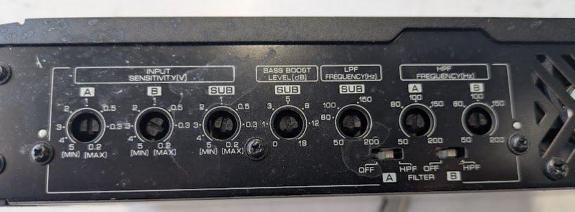 KENWOOD AMPLIFIRE XR900-5 PRE OWNED TESTED