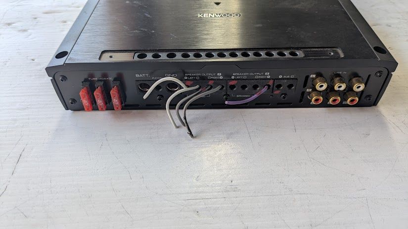 KENWOOD AMPLIFIRE XR900-5 PRE OWNED TESTED