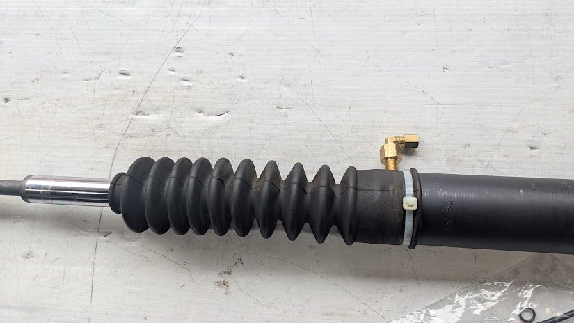 ECP Rolls Royce Silver Spur Corniche rear shock(one) up to 1990 W/ return line RH3375