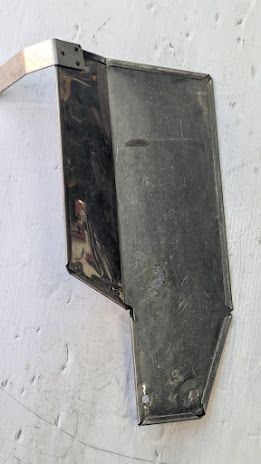 FERRARI 308 GTSi FRONT exhaust MANIFOLD INSULATION SHIELD FROM USA CAR 108327