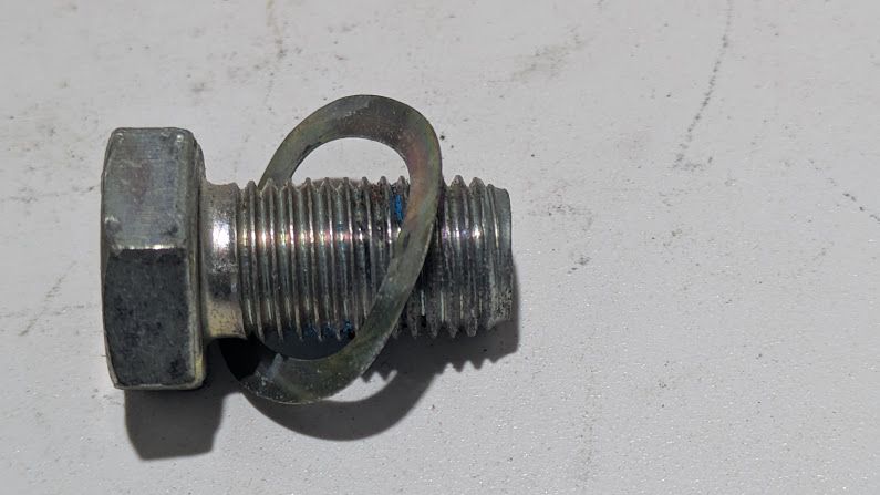 FERRARI 360   SPIDER PARTS  DRIVER SIDE SEAT BELT ANCHOR BOLT