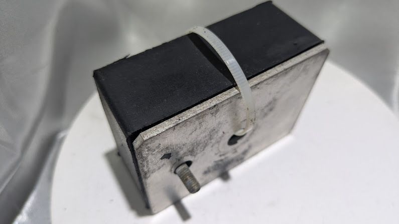 FERRARI 360 SPIDER PARTS REAR BUMPER LEFT or RIGHT BUFFER PAD SMALL 65537700