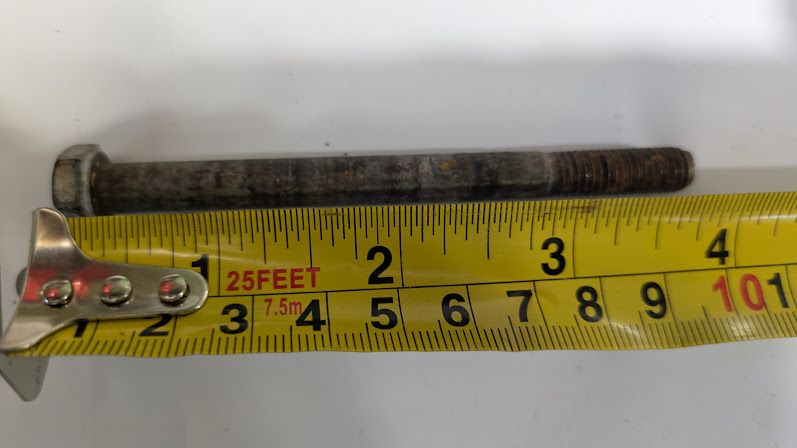 FERRARI 575M FRONT exhaust PIPE MUFFLER BOLTS AND SPRING 111743