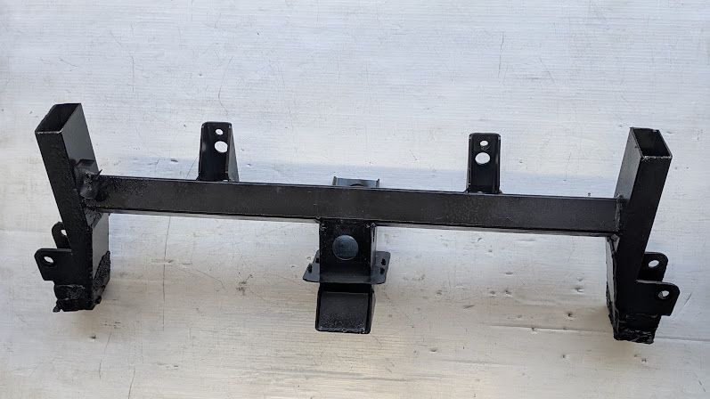 FERRARI 308 PARTS SPARE TIRE RACK AND PINION MOUNTING BASE FRAME img